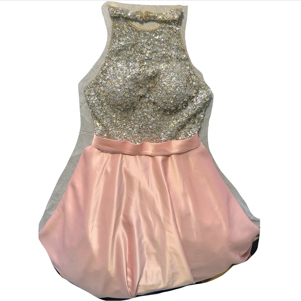 Formal Dress - Prom Dress - Blush Pink Pastel